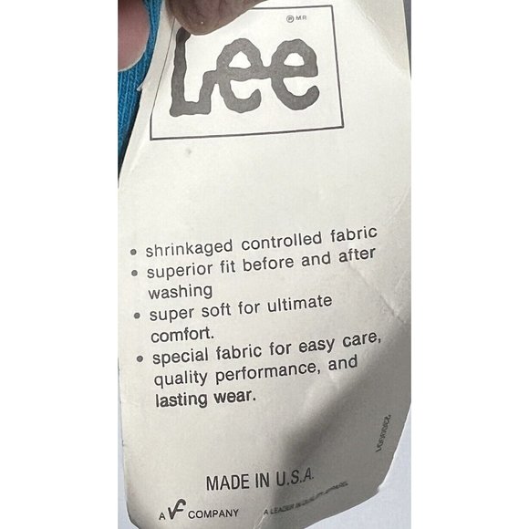 NOS Vtg LEE Sweatshirt Embellished Southwestern Aztec Sweatshirt USA Womens Med - Picture 7 of 7